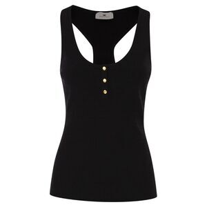 Elisabetta Franchi Women Micro-Cable Knit Top